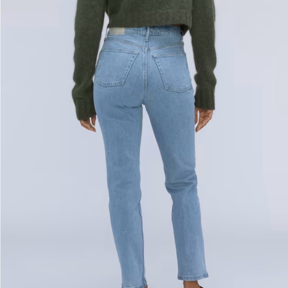 Everlane stonewashed the original cheeky jeans NWT